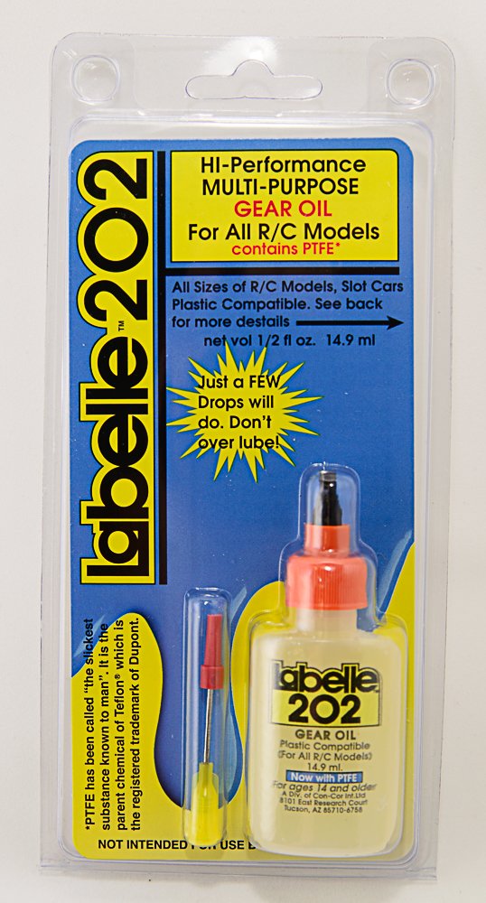 Labelle #202 High-Performance R/C and Drone Gear Oil – Multi-Purpose Oil with PTFE