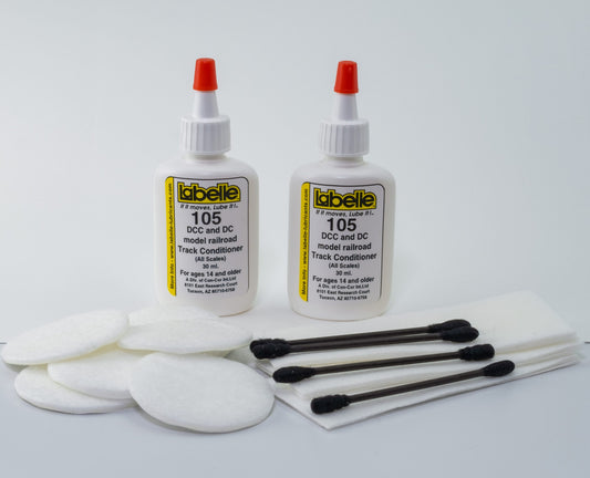 Labelle #135 Model Track Cleaner and Conditioner – 2-Pack Cleaning Kit
