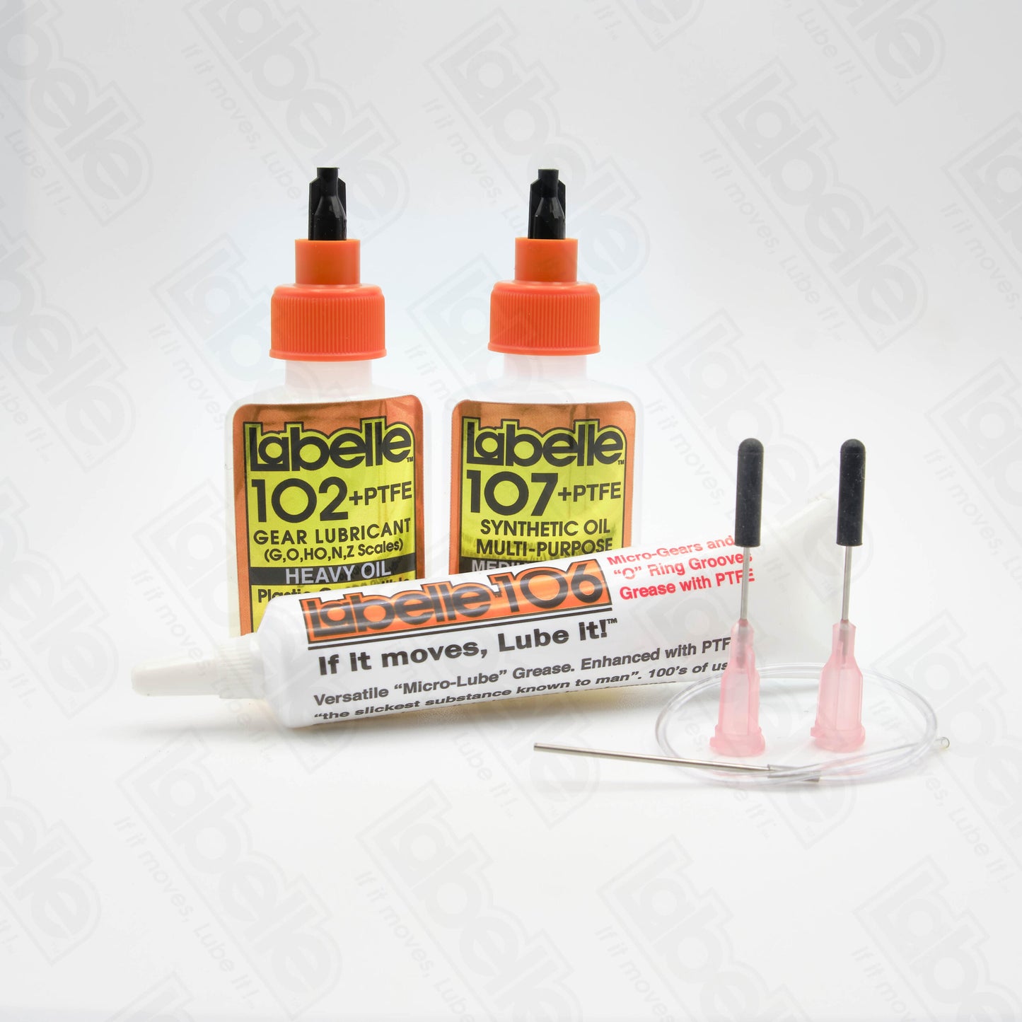 Labelle 1001 3-Pack PTFE Synthetic Lubricant – Model Trains (DCC HO/O), 3D Printer Maintenance, RC & Precision Hobby Motors