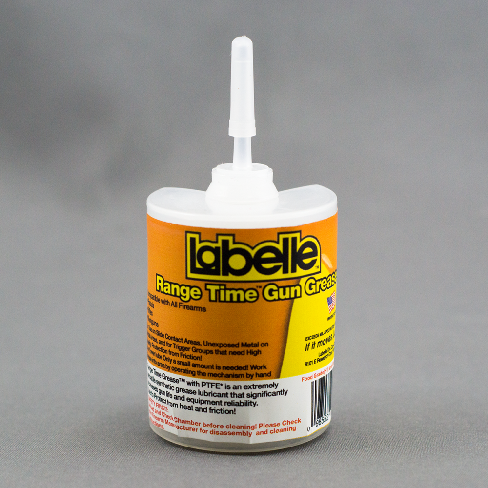 Labelle Range Time™ Gun Grease 100% Synthetic - 1 Oz Squeeze Bottle