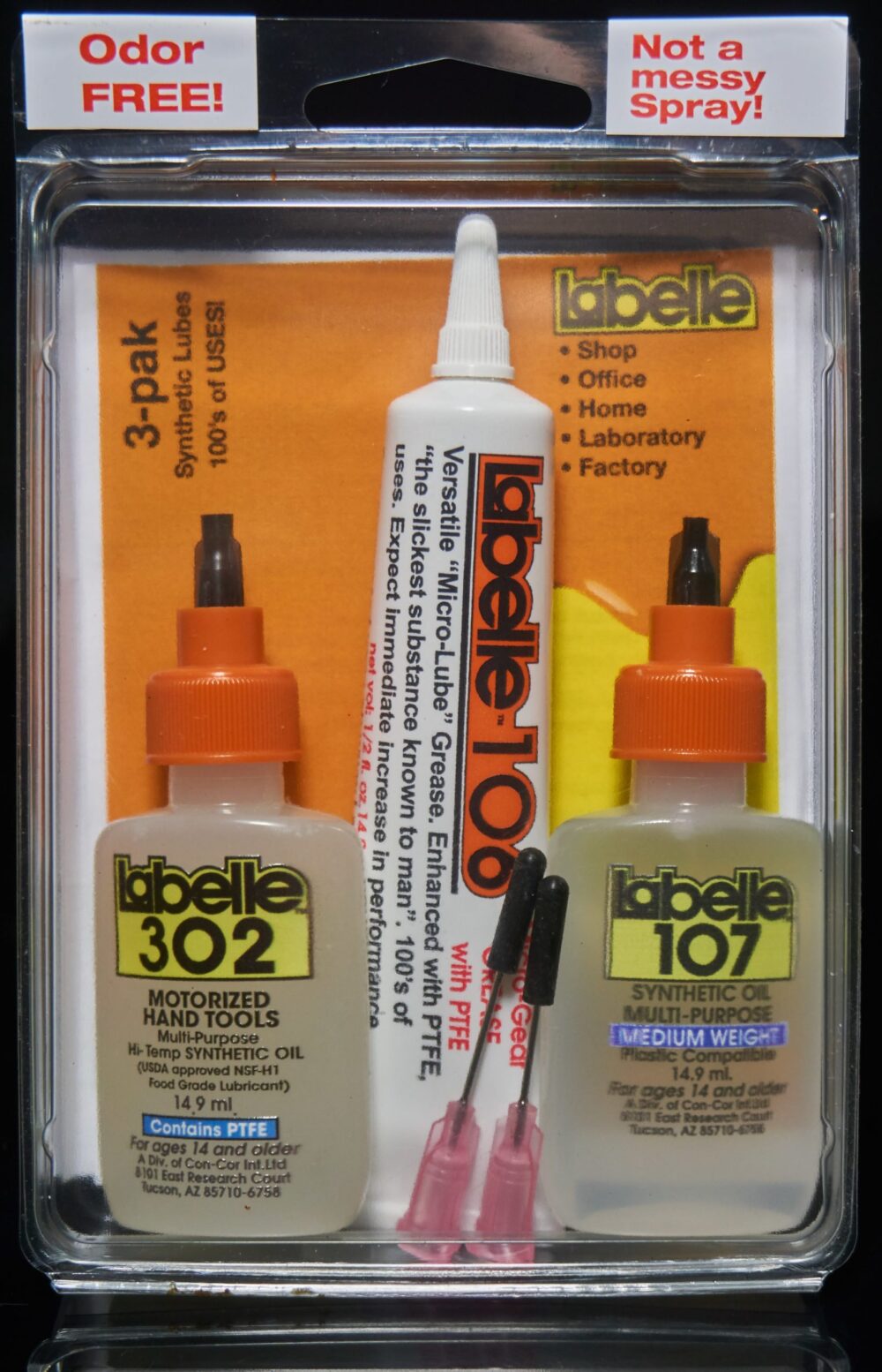 Restaurant 3-Pack Synthetic Lube - USDA Food Grade